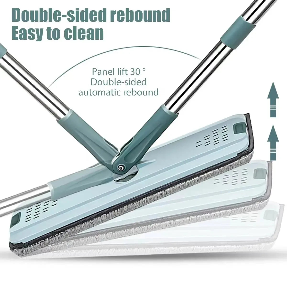 Hands-Free Flat Squeeze Mop