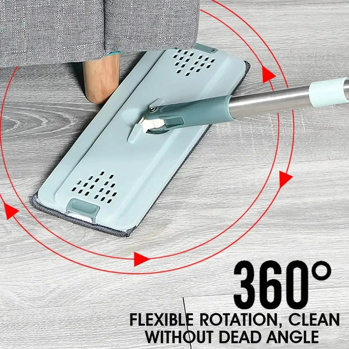 Hands-Free Flat Squeeze Mop