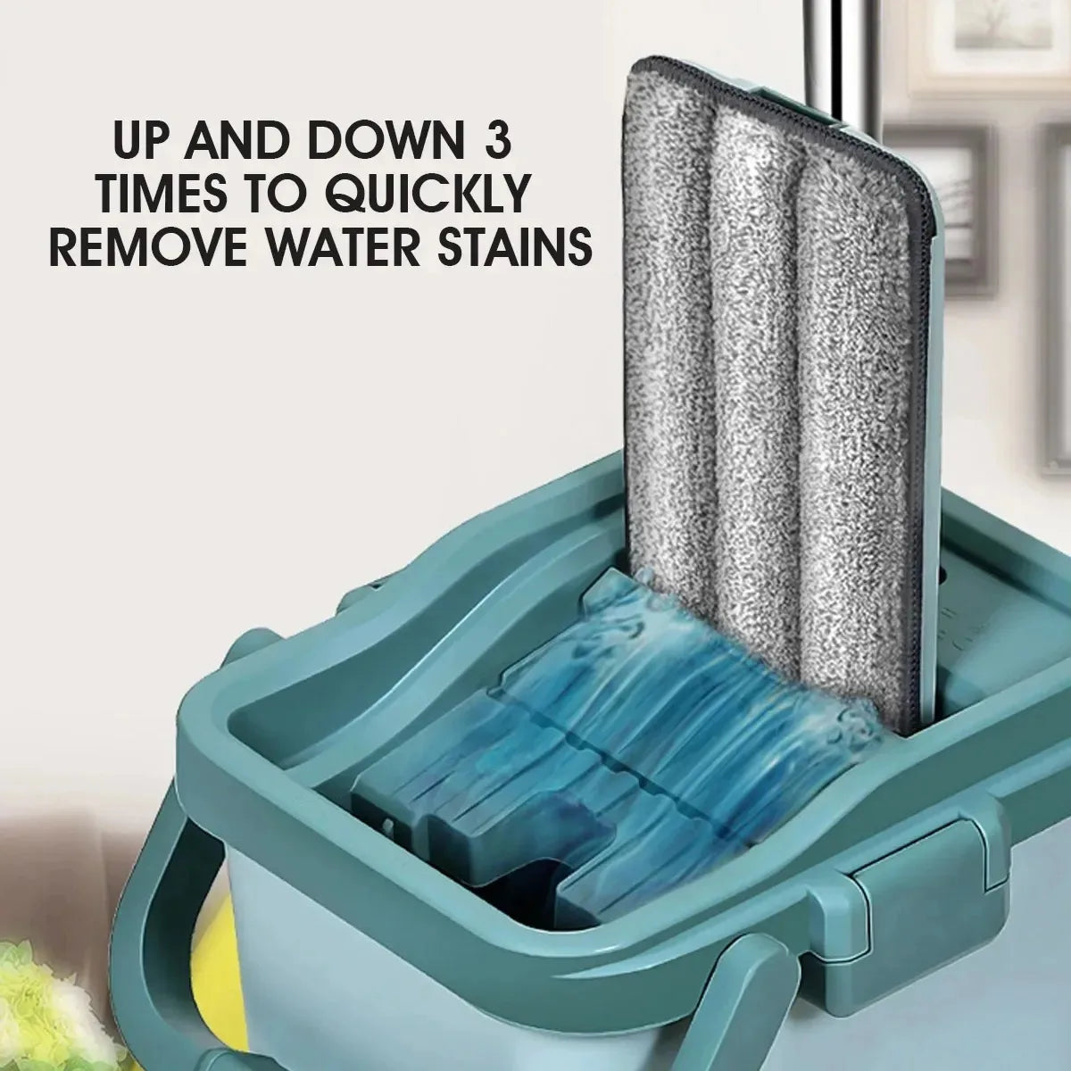 Hands-Free Flat Squeeze Mop