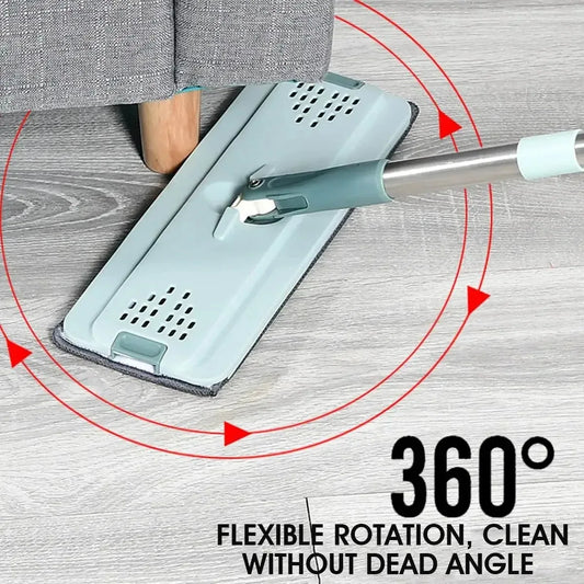 Hands-Free Flat Squeeze Mop