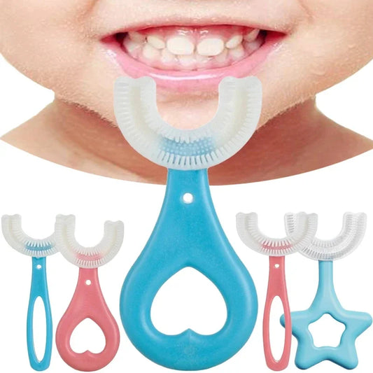 360° U-Shaped Kids Toothbrush